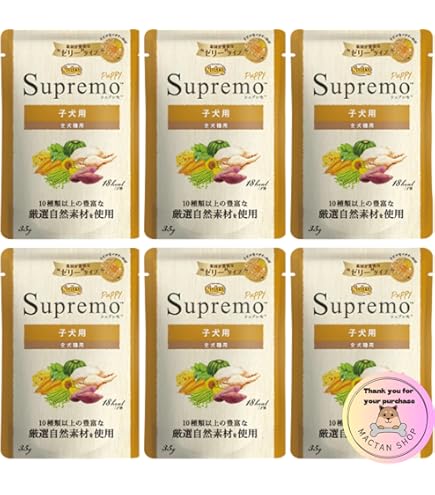 ティンカーベル Supremo 6kg✕2 子犬用　シュプレモ　パウチ シュプレモ™ 成犬用 ミニ パウチ